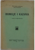 Homilje i kazania ,1924r.