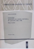 Stosunki Augusta II z kurią rzymską w latach 1704-1706