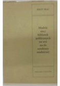 Modele sieci bibliotek publicznych na wsi na tle struktury osadniczej