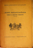 Jesień niezapomniana 1946 r plus autograf Mortkowicz Olczakowa