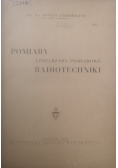 Pomiary i przyrządy pomiarowe radiotechniki, 1950 r.