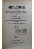 Miesiąc Maryi 1902 r.