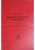 Historia filozofii Żydowskiej Część 1