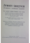 Żywoty świętych, 1933r.