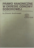 Prawo kanoniczne w okresie odnowy soborowej,  tom 2