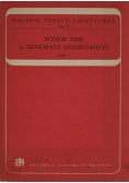 Wybór pism o. Honorata Koźmińskiego, cz. 1