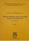 Komputerowe wspomaganie badań naukowych