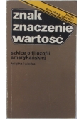 Znak znaczenia wartości