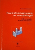 Kwestionariusze w socjologii