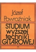 Studium wyższej techniki gitarowej