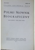 Polski Słownik Biograficzny Zeszyt 109