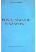 Postępowanie finansowe