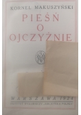 Pieśń o Ojczyżnie, 1924r