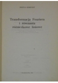 Transformacja Fouriera i równania różniczkowe  liniowe
