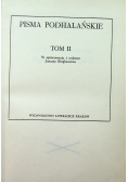 Pisma podhalańskie Tom II