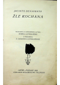 Źle kochana 1925 r.