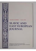 Slavic and East European Journal, Vol. 39, nr 2 (1995)