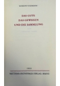 Das Gute das Gewissen und die Sammlung