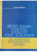 Metody badania stabilności schematów różnic skończonych dla równania przewodnictwa cieplnego