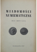 Wiadomości Numizmatyczne zeszyt 3 i 4