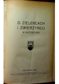 O zieleńcach i zwierzyńcu 1929 r