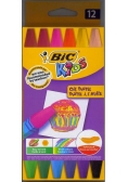 Kredki pastele olejowe 12 kolorów BIC