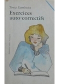 Exercices autocorrectifs