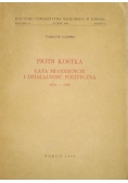 Piotr Kostka. Lata młodzieńcze i działalność polityczna 1532 - 1595