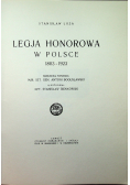 Legja Honorowa w Polsce 1803 - 1923 reprint z 1923 r