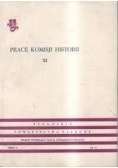 Prace komisji historii XI