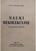 Nauki rekolekcyjne dla młodzieży szkolnej, 1937 r.