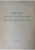 Rocznik towarzystwa literackiego im. Adama Mickiewicza