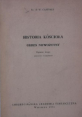 Historia kościoła Okres nowożytny