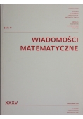 Wiadomości matematyczne XXXV