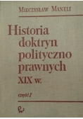 Historia doktryn polityczno - prawnych XIX w.