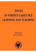 Issues in foreign language learning and teaching