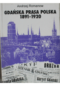 Gdańska Prasa Polska 1891 1920
