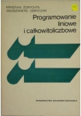 Programowanie liniowe i całkowitoliczbowe
