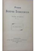 Pisma Henryka Sienkiewicza Tom XXXVI, 1901 r.