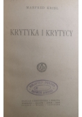 Krytyka i krytycy,1923r