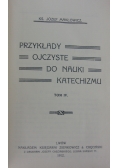Przykłady ojczyste do nauki katechizmu. Tom IV, 1912 r.