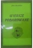 Wiersze podarowane