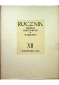 Rocznik Muzeum Narodowego w Warszawie XII