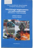 Administracja bezpieczeństwa i porządku publicznego