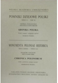 Pomniki Dziejowe Polski, Seria II - Tom XI