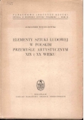 Elementy sztuki ludowej w polskim przemysle artystycznym XIX i XX wieku