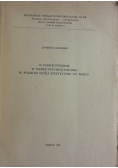 O subiektywiźmie w wersji psychologicznej w Polskiej myśli estetycznej XX wieku