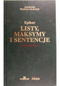 Listy, maksymy i sentencje
