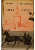 MARKIZ DE CUSTINE Listy z Rosji ROSJA 1939 r.