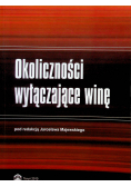 Okoliczności wyłączające winę